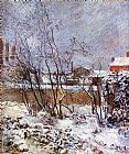 Snow Rue Carcel by Paul Gauguin